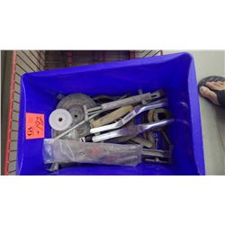 Tub of masonry joint rakers