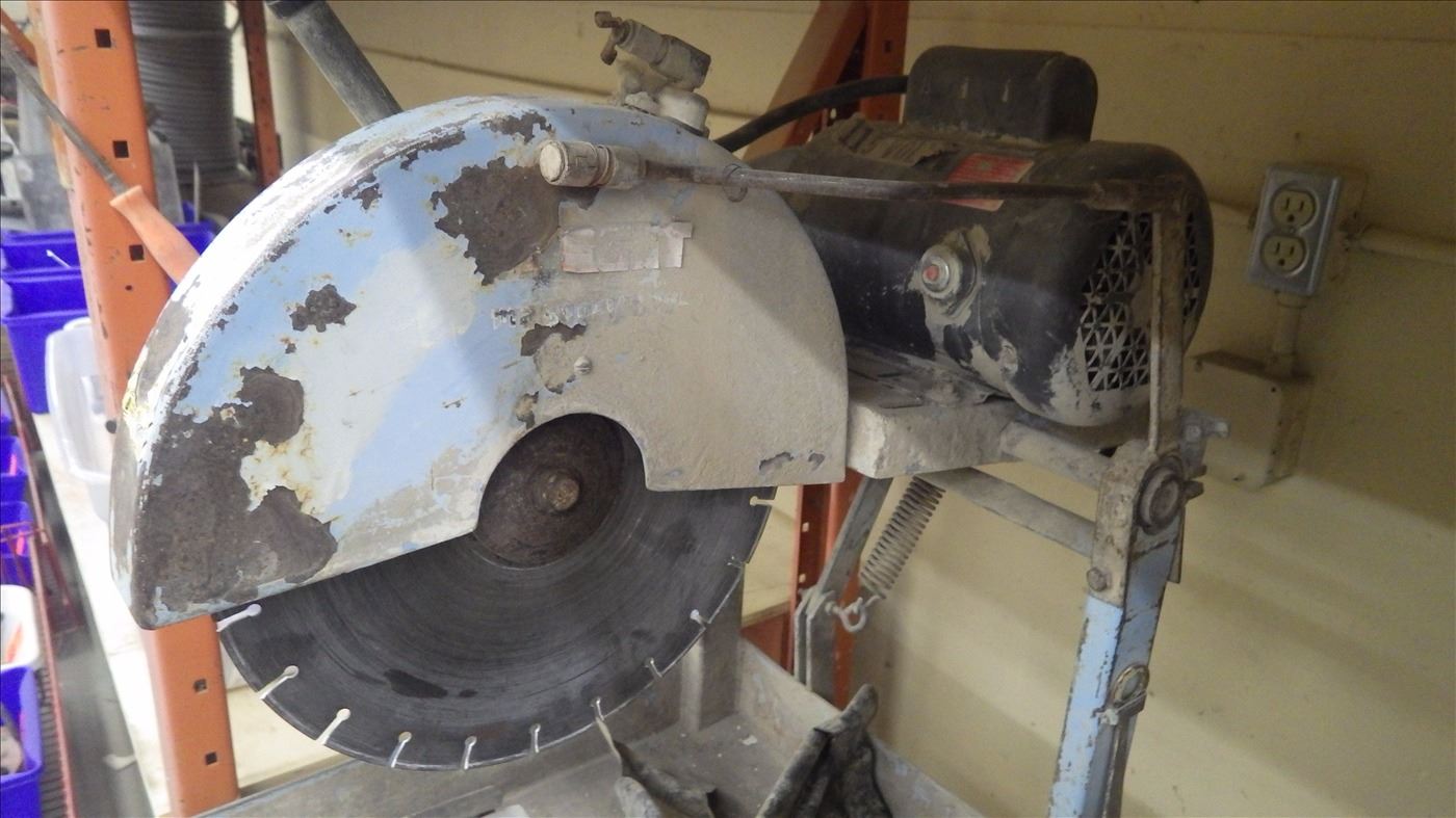 14' Target masonry saw 110v