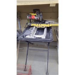 12' DeWalt tile saw - 110v