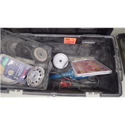 5 Makita angle grinder with assorted blades
