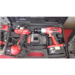 Craftsman 19.2v cordless drill and flashlight combo