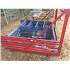 Image 2 : Ten 5' Scaffold frames & Scaffold rack