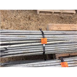 Bundle of Twenty five 8' scaffold braces