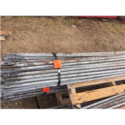 Bundle of Twenty five 8' scaffold braces