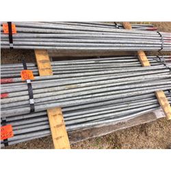 Bundle of Twenty Five Scaffold Guard Rails