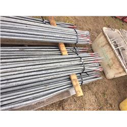 Bundle of Twenty Five Scaffold Guard Rails