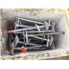 Image 1 : Bin of Twenty Five scaffold screw jacks