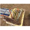 Image 1 : Bin of Eleven scaffold hangers (Out Riggers)