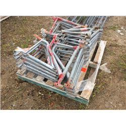 Pallet of Twenty Three scaffold out riggers