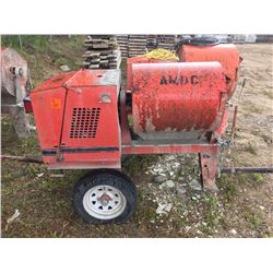 110 wired 2 bag mortar mixer no power cord