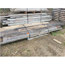 4 pallets of misc planks