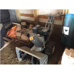 Pro pulsion snow blower with 8HP Briggs and Straton engine. Not Running.