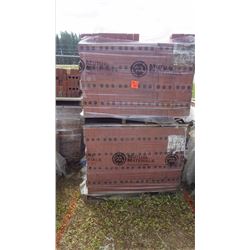 Four pallets new brick all same design