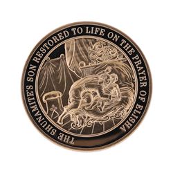 Franklin Mint Thomason Medallic Bible Proof Bronze Medal