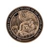 Image 1 : Franklin Mint Thomason Medallic Bible Proof Bronze Medal