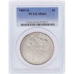 1883-O $1 Morgan Silver Dollar Coin PCGS MS63