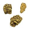 Image 2 : Lot of (3) Gold Nuggets 5.0 Grams