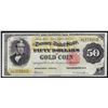 Image 1 : 1882 $50 Gold Certificate Note