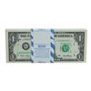 Image 1 : Pack of (100) Consecutive 2001 $1 Federal Reserve STAR Notes Chicago