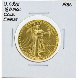 1986 $25 American Gold Eagle Coin