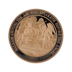 Franklin Mint Thomason Medallic Bible Proof Bronze Medal