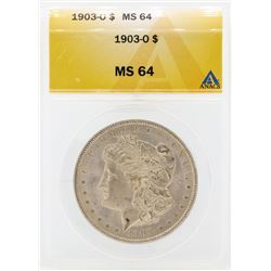 1903-O $1 Morgan Silver Dollar Coin ANACS MS64