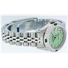 Image 8 : Rolex Stainless Steel 0.70ctw Emerald and Diamond Datejust Ladies Wristwatch
