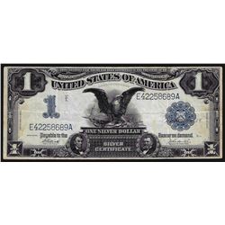 1899 $1 Black Eagle Silver Certificate Note