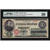 Image 1 : 1862 $1 Legal Tender Note PMG Very Fine 30