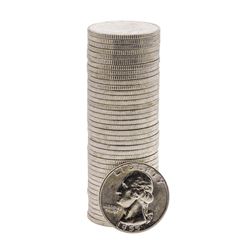 Roll of (40) 1955-D Brilliant Uncirculated Washington Quarters