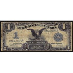 1899 $1 Black Eagle Silver Certificate Note
