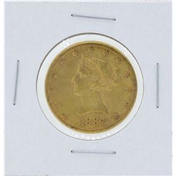 1887-S $10 Liberty Head Eagle Gold Coin