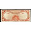 Image 2 : 1922 $10 Gold Certificate Note