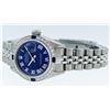 Image 8 : Rolex Stainless Steel 0.70ctw Sapphire and Diamond Datejust Ladies Wristwatch