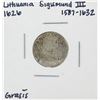 Image 1 : 1626 Lithuania Sigismund III Grasus Silver Coin