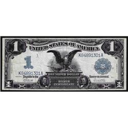 1899 $1 Black Eagle Silver Certificate Note