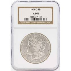 1901-O $1 Morgan Silver Dollar Coin NGC MS64