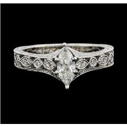 14KT White Gold Neil Lane 0.80ctw Diamond Wedding Ring