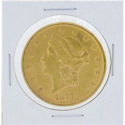1877 $20 Liberty Head Double Eagle Gold Coin