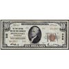 Image 1 : 1929 $10 National Bank of Bridgeport, Connecticut National Currency Note CH# 335
