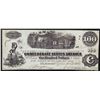 Image 1 : 1862 $100 Confederate States of America Note