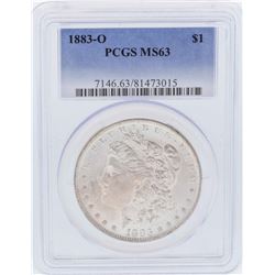 1883-O $1 Morgan Silver Dollar Coin PCGS MS63