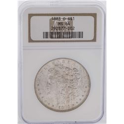 1883-O $1 Morgan Silver Dollar Coin NGC MS64