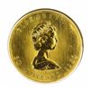 Image 1 : 1983 $50 Canada Maple Leaf 1 oz. Gold Coin