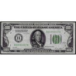 1928A $100 Federal Reserve Note