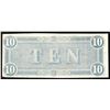 Image 2 : 1864 $10 The Confederate States of America Note