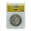 Image 1 : 1878 7TF $1 Morgan Silver Dollar Coin VAM-195A ANACS MS62