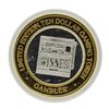 Image 1 : .999 Silver Gambler Hotel & Casino Reno, NV $10 Limited Edition Casino Gaming To