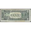 Image 2 : 1981 $1 Federal Reserve Note ERROR Double Gutterfold