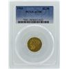 Image 1 : 1910 $2 1/2 Indian Head Quarter Eagle Gold Coin PCGS AU58